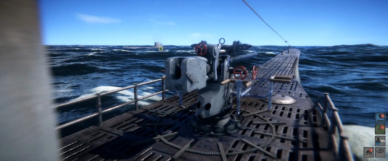 Атлантический патруль в геймплейном трейлере UBOAT