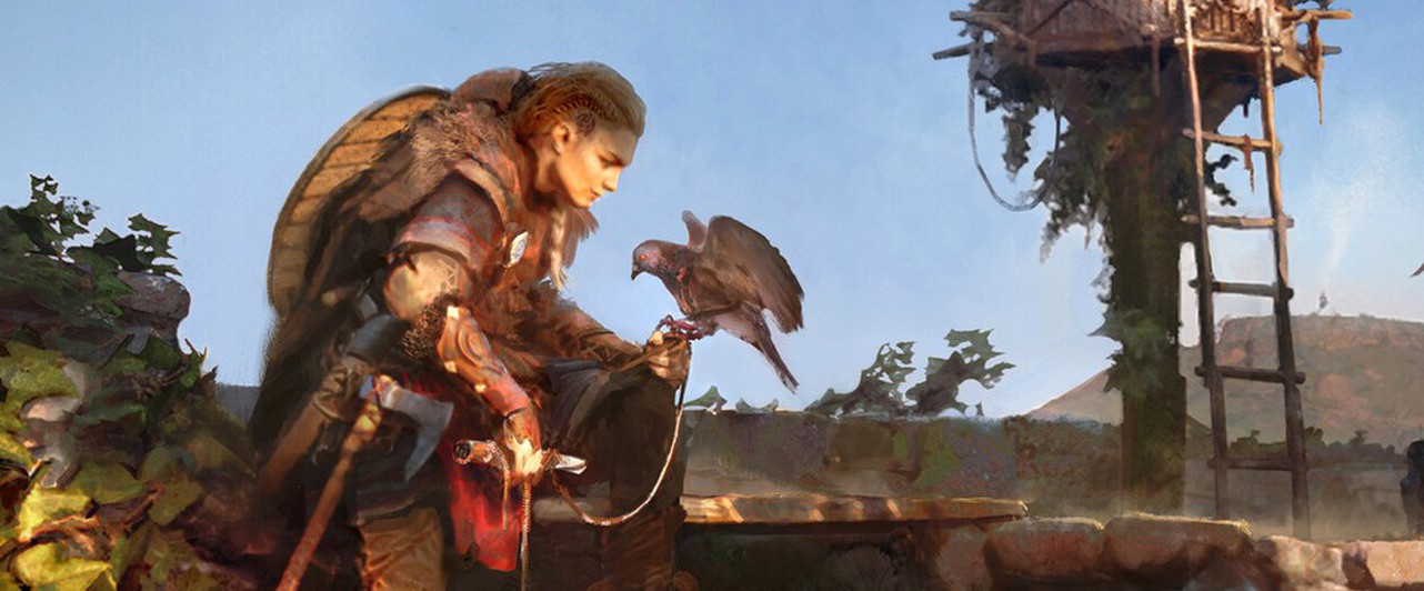 Концепты Assassins Creed Valhalla: оружие, достопримечательности Ирландии и монолиты