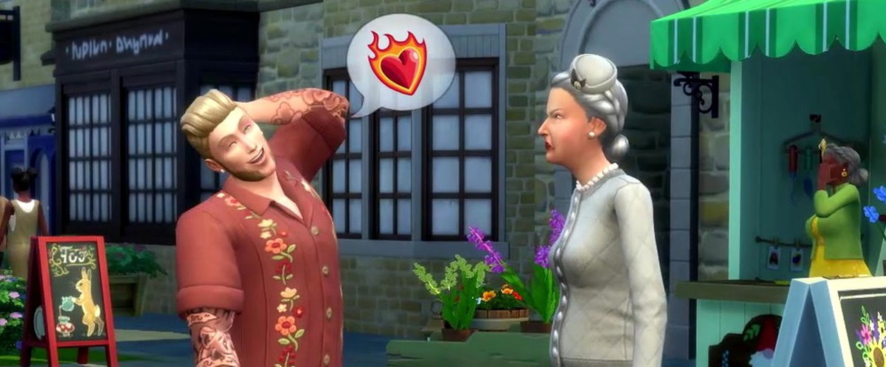 Видео: как для The Sims 4 анимировали драчливую бабушку