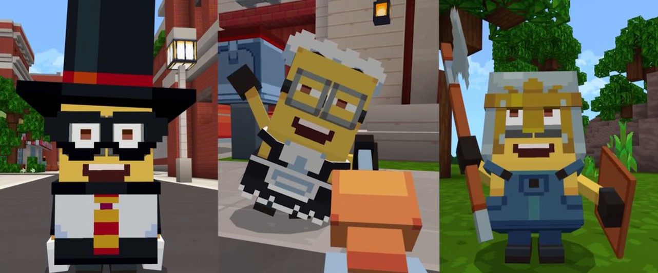 Для Minecraft вышло дополнение с Грю и миньонами