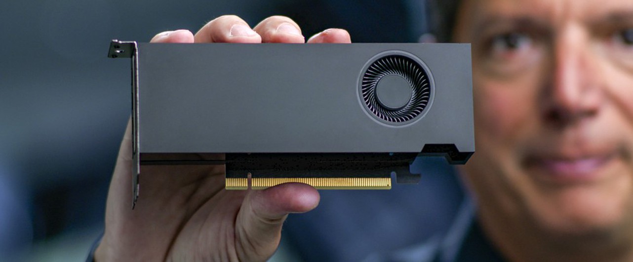 Nvidia показала миниатюрную карту RTX
