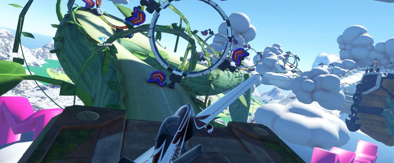 В Microsoft Flight Simulator перенесли карты Mario Kart