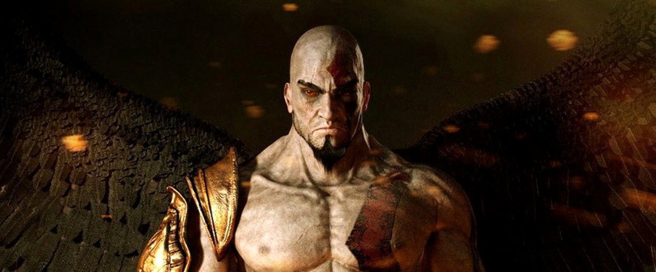 Концепт: старый и потрепанный Кратос для God of War Ascension