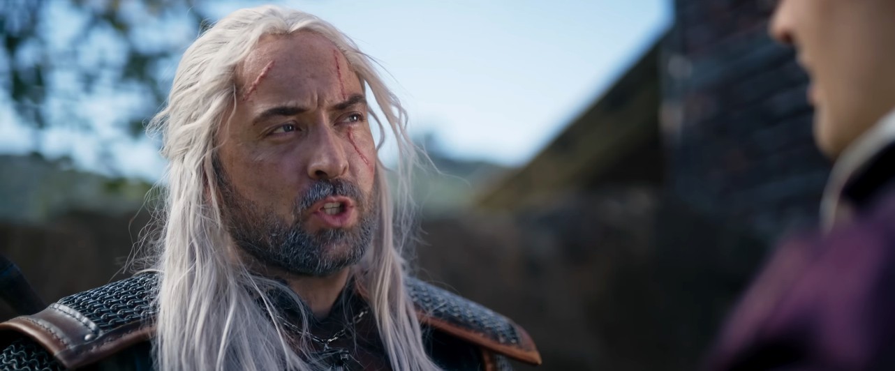 Посмотрите, как снимали сериал про туповатого Геральта