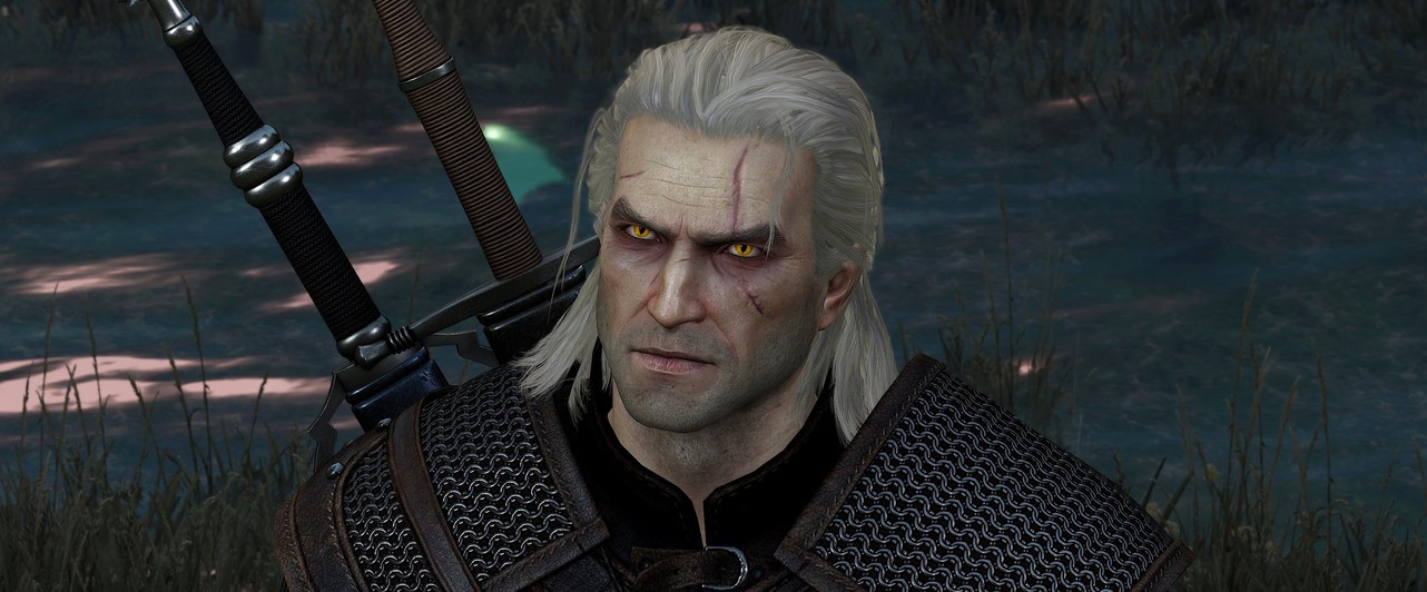Годовщину The Witcher 3 отпраздновали артом с мрачным Геральтом