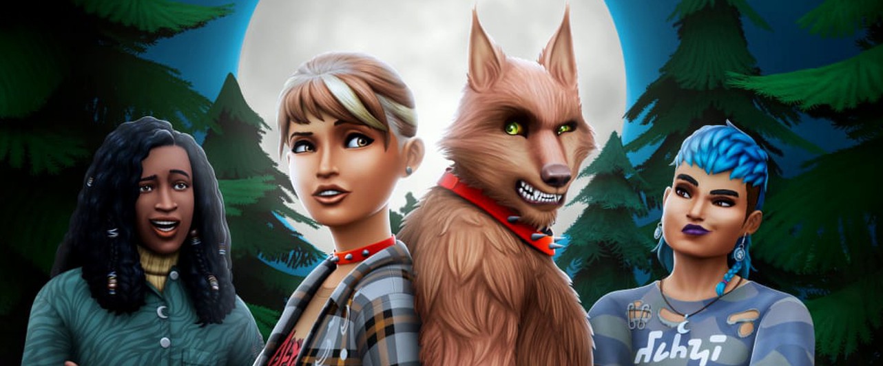 Оборотни в The Sims 4: первый взгляд