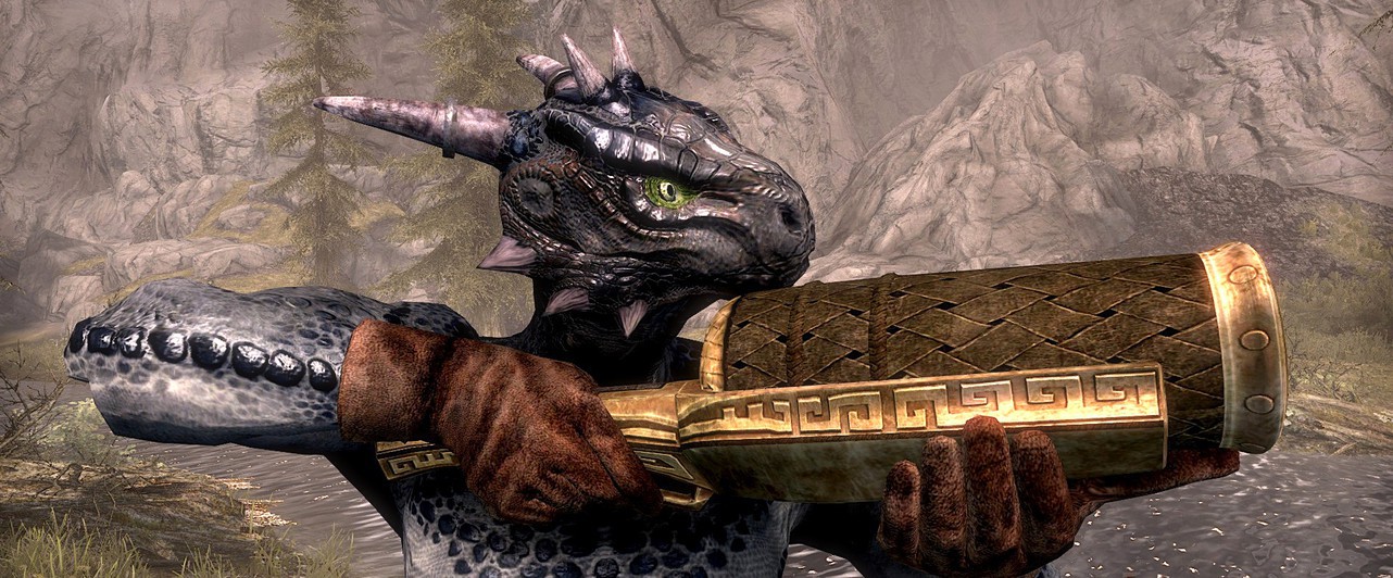 Моддер добавил в Skyrim миномет двемеров