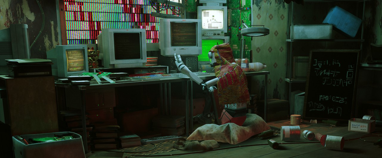 Stray: где найти пончо, электрический кабель и моющее средство?