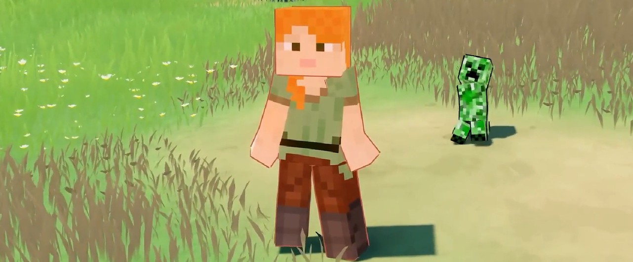 Персонажей Minecraft перенесли в Genshin Impact: видео