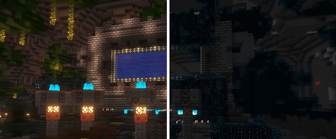 В Minecraft появились разрушенные Древние города, теперь игроки их восстанавливают