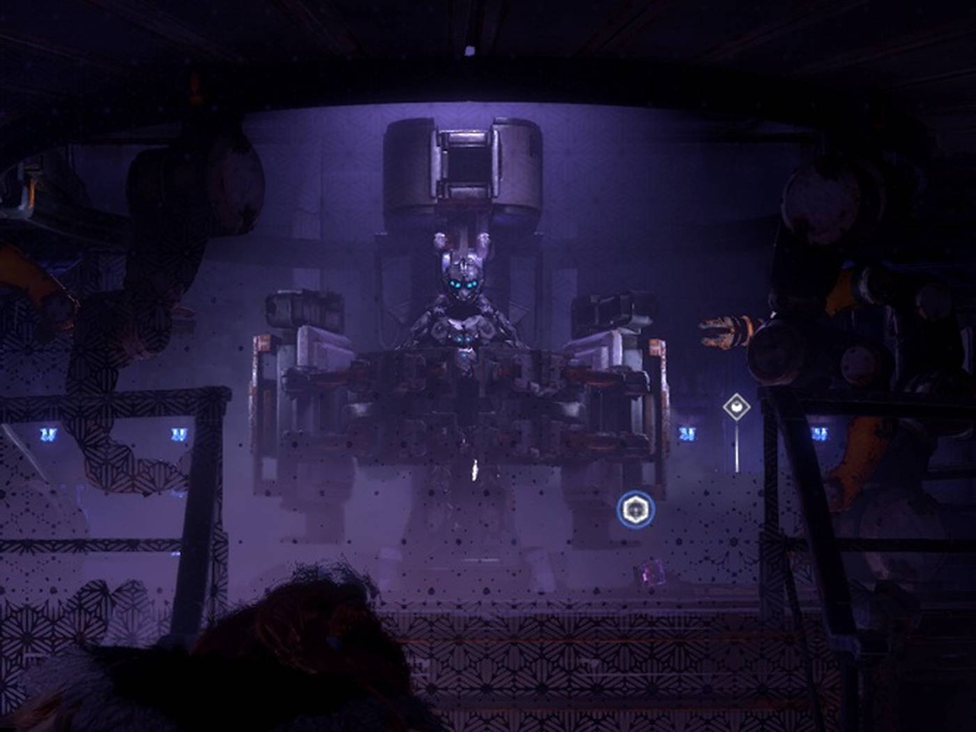 Восстановите подачу энергии к двери бункера horizon