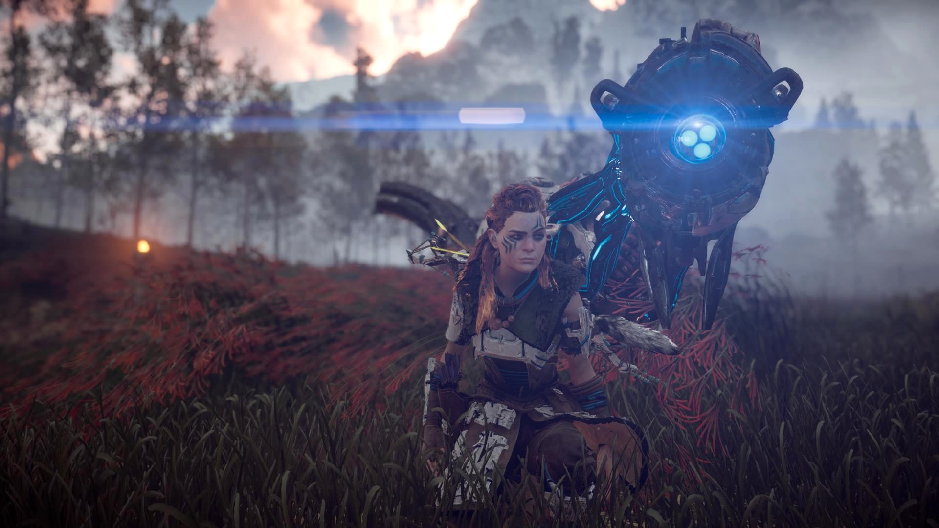 Можно ли в horizon zero dawn летать на птице