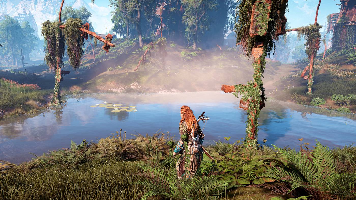 Можно ли в horizon zero dawn летать на птице