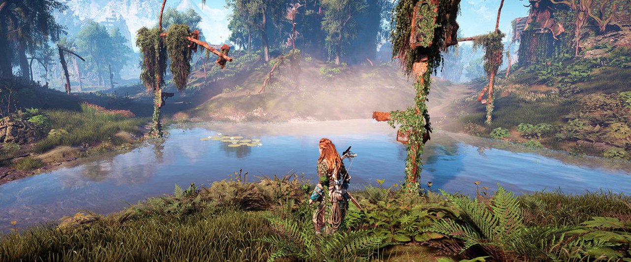 Можно ли в horizon zero dawn летать на птице