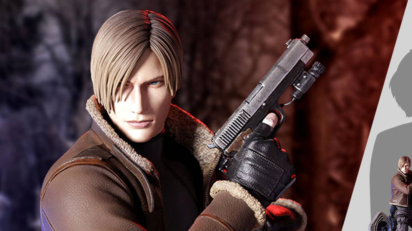 Resident evil 4 фигурки. Leon s Kennedy Resident Evil 4 Remake.