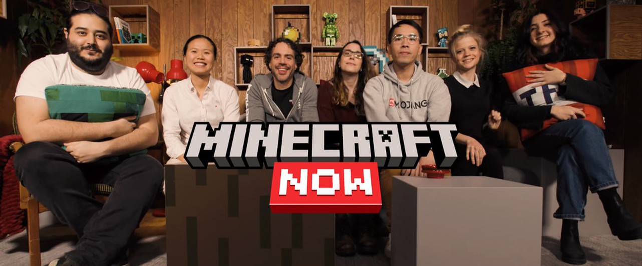 Анонсирован Minecraft Now — ежемесячный лайвстрим с разработчиками игры