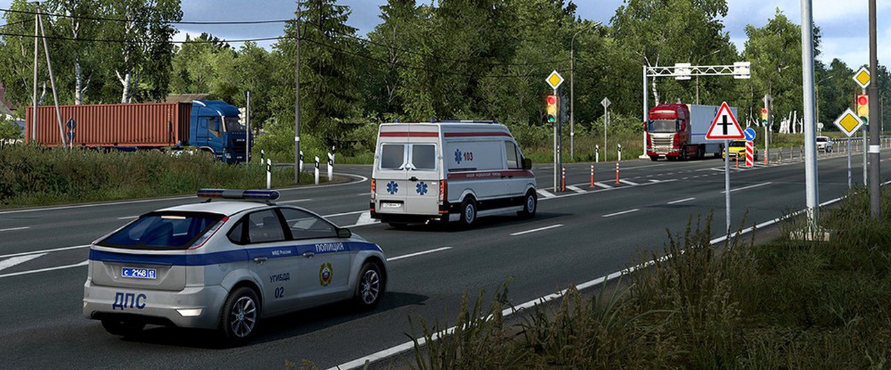 Imperfect roads of Russia: new footage of Euro Truck Simulator 2 Heart of Russia