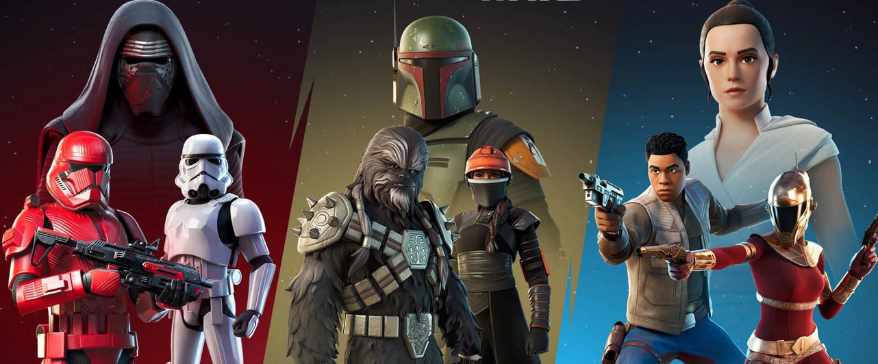 Fortnite is getting lightsabers and Star Wars characters