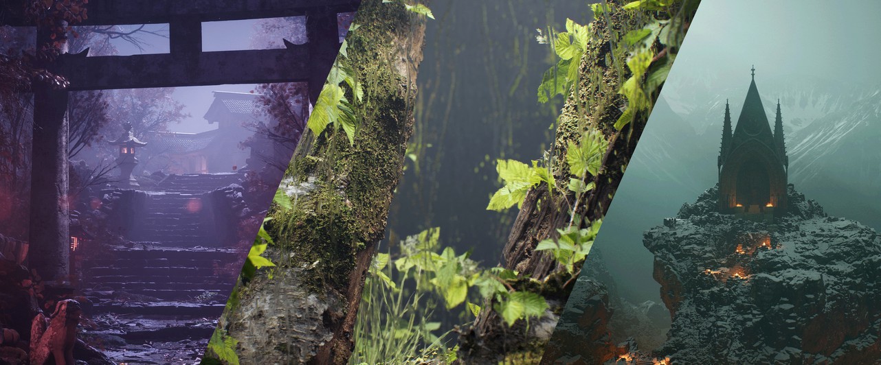 Artists spent 90 days creating new worlds on Unreal Engine 5.  That's what happened